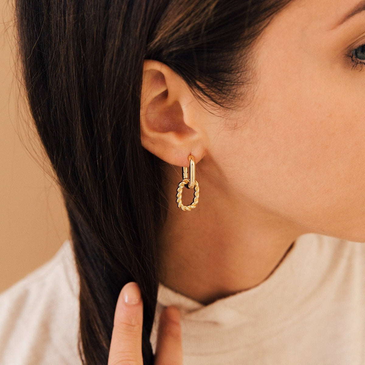 Kenzie chain link earrings