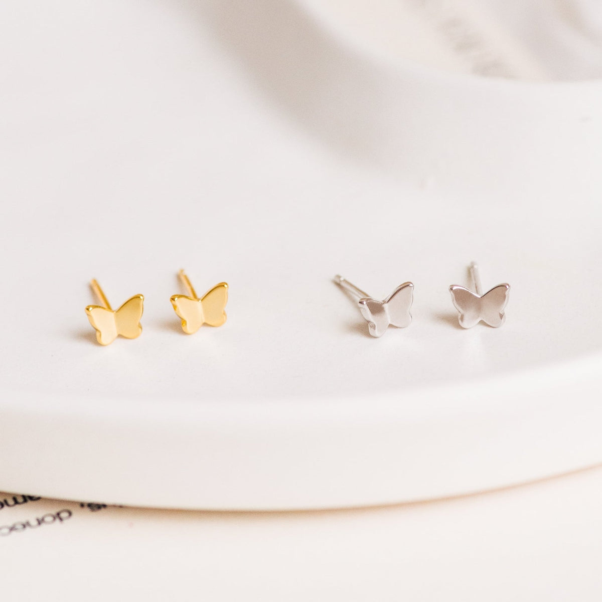 Emilia butterfly studs