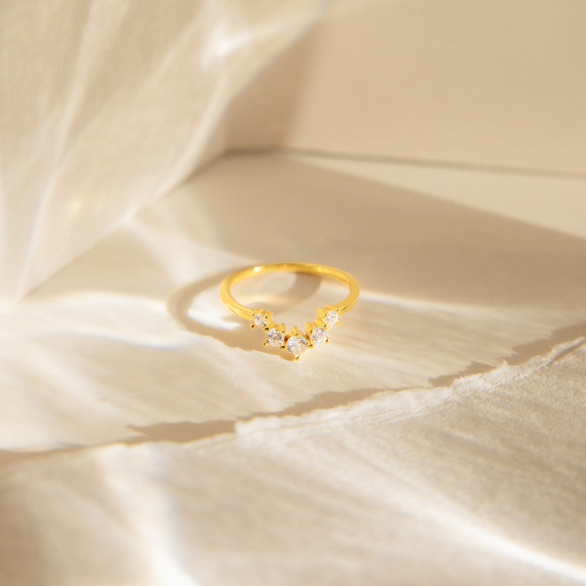 Marina chevron ring