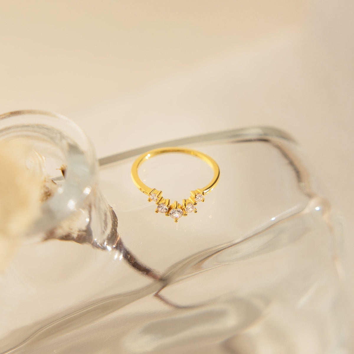 Marina chevron ring