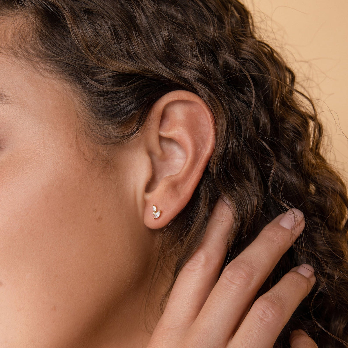Flora marquise studs 4