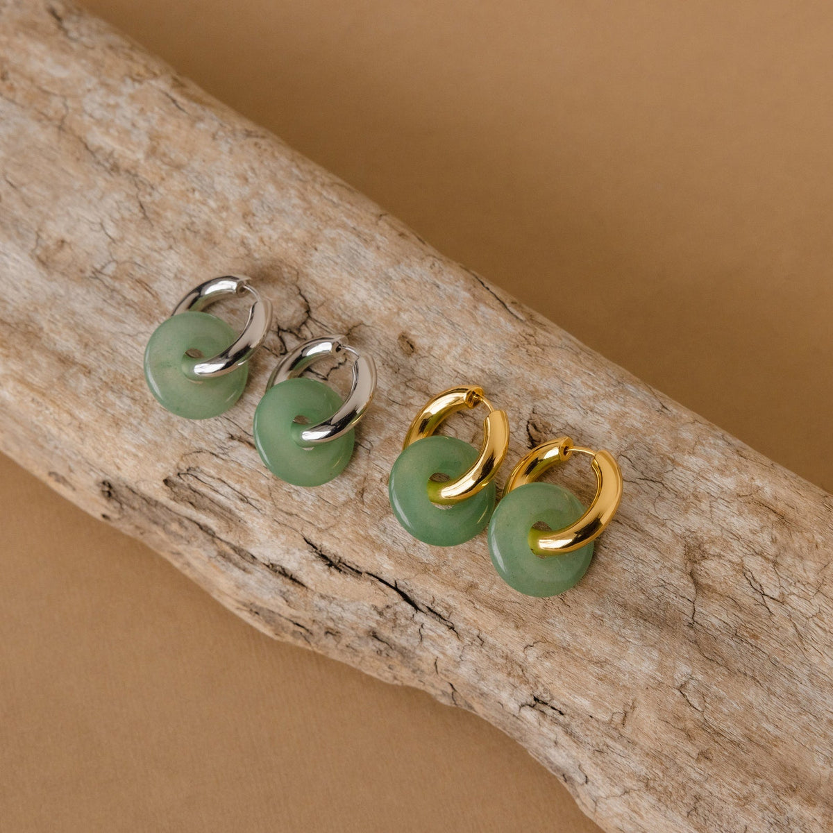 Clara jade duo hoops