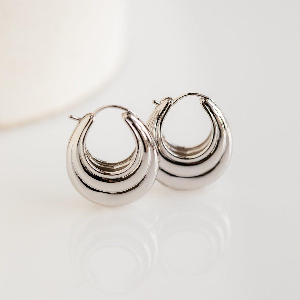 Katrina ribbed hoops