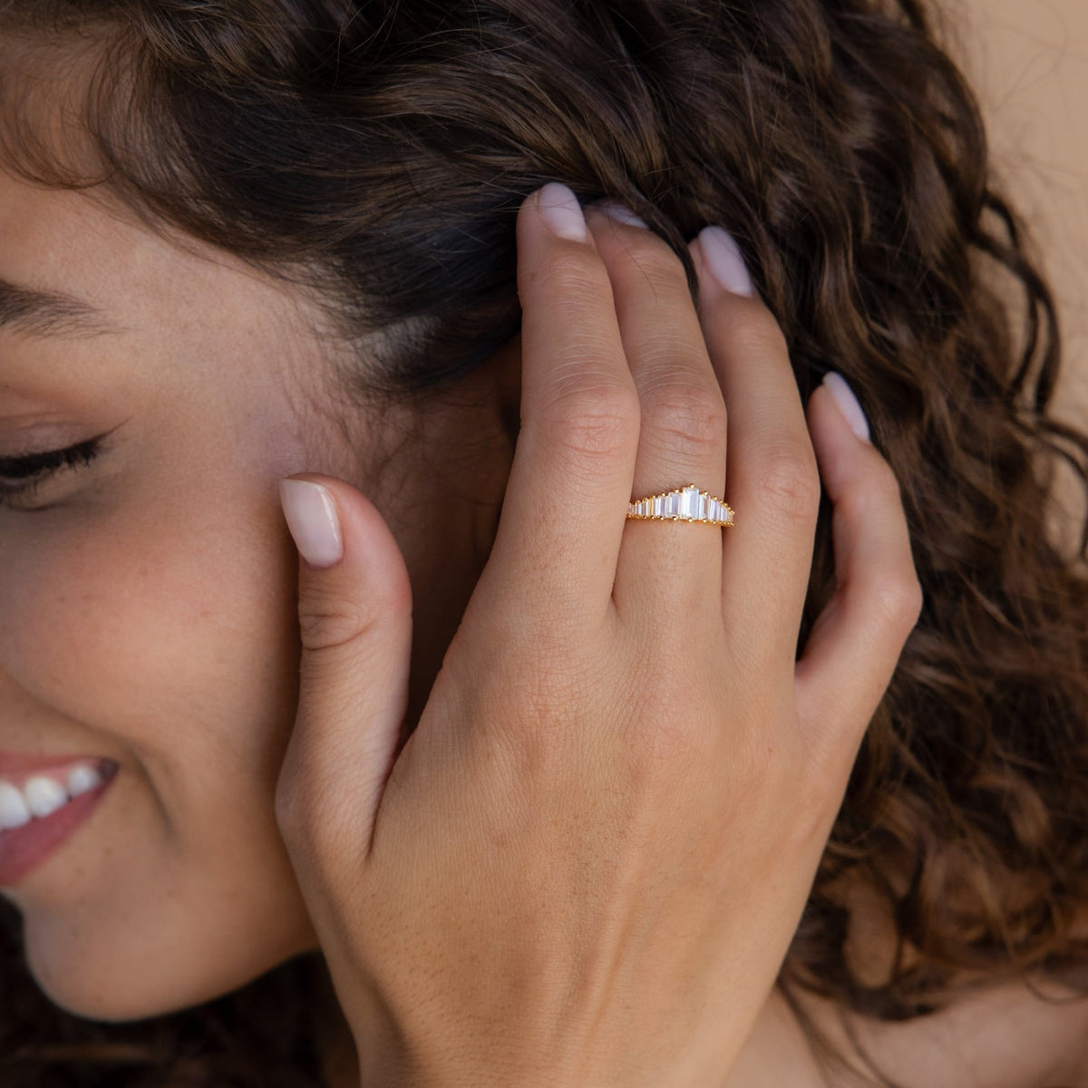 Art deco diamond ring