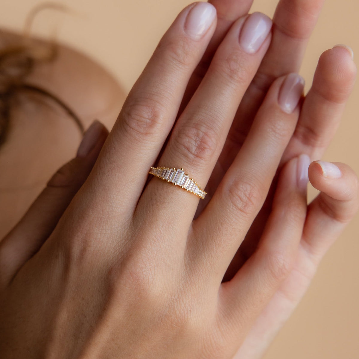 Art deco diamond ring