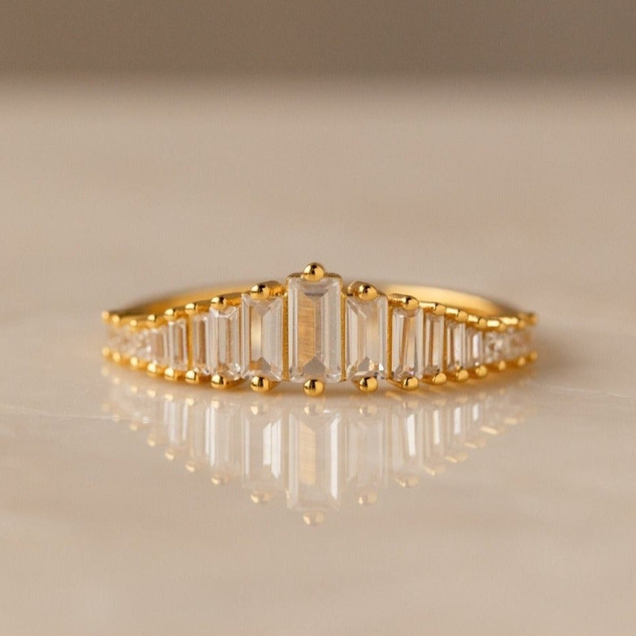 Art deco diamond ring