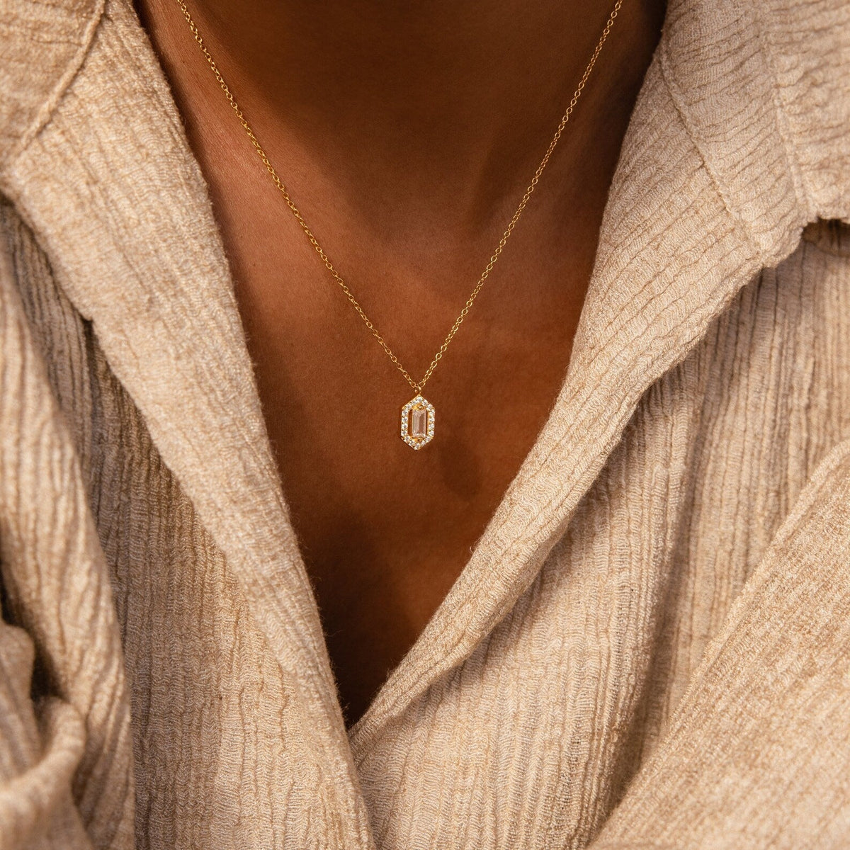 Daydreamer diamond necklace