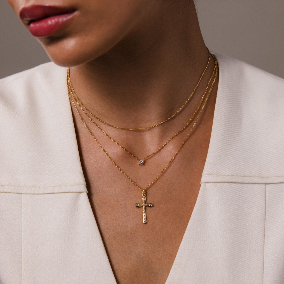 Adjustable chain necklace