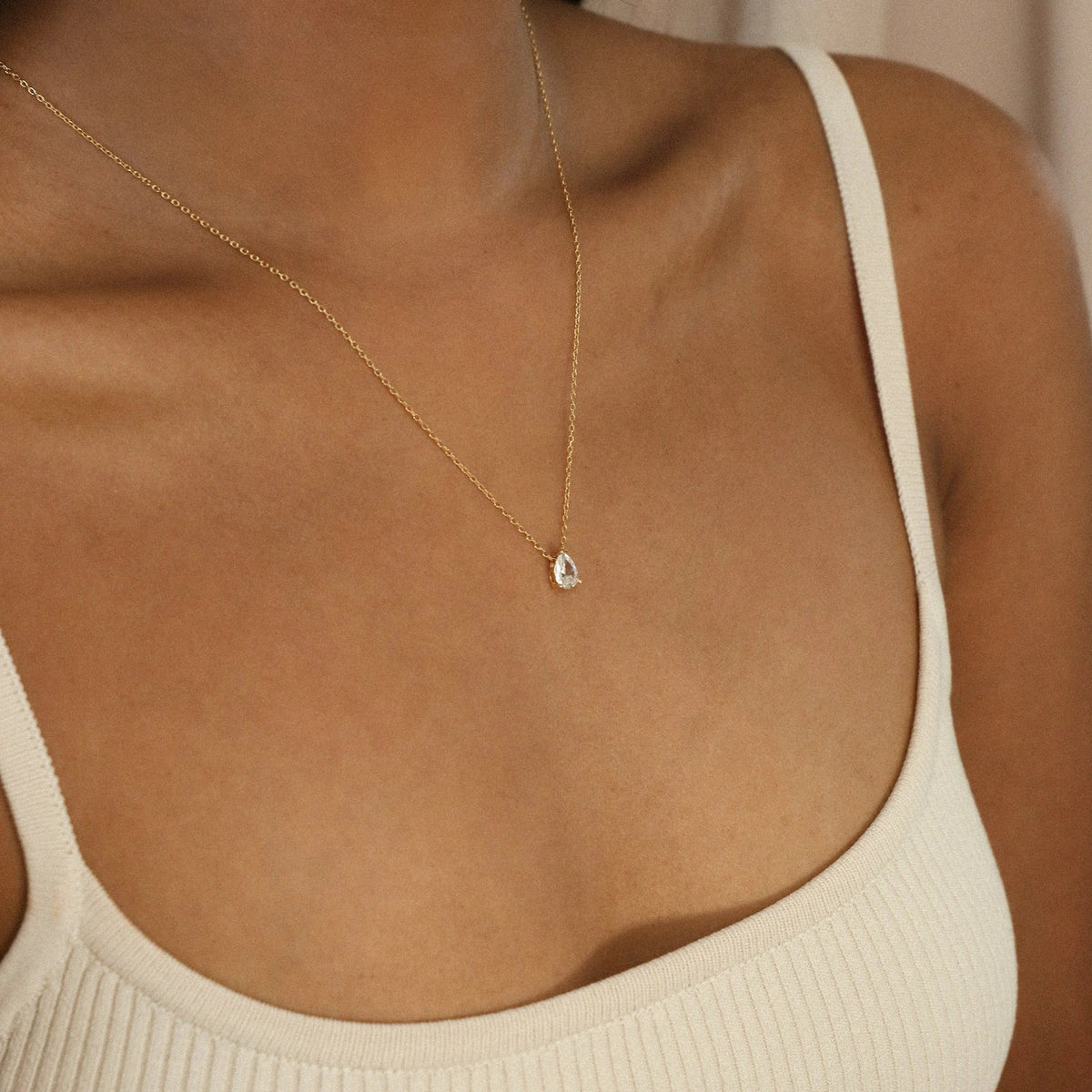Rae diamond necklace
