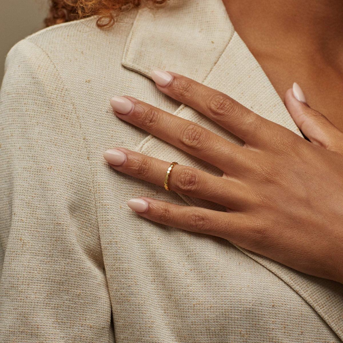 Beaded ring