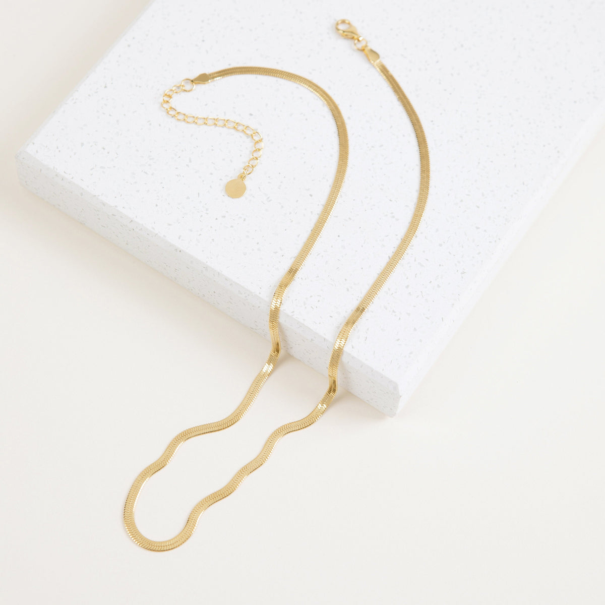 Herringbone necklace