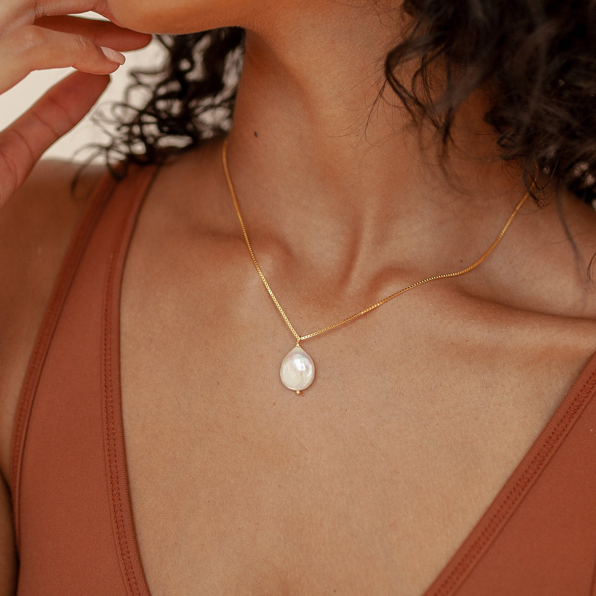 Sadie pearl necklace
