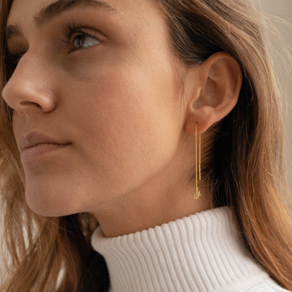 Lux threader earrings