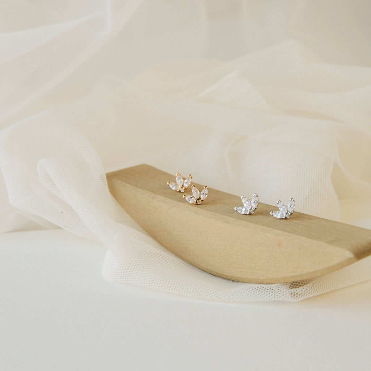 Arya petal studs