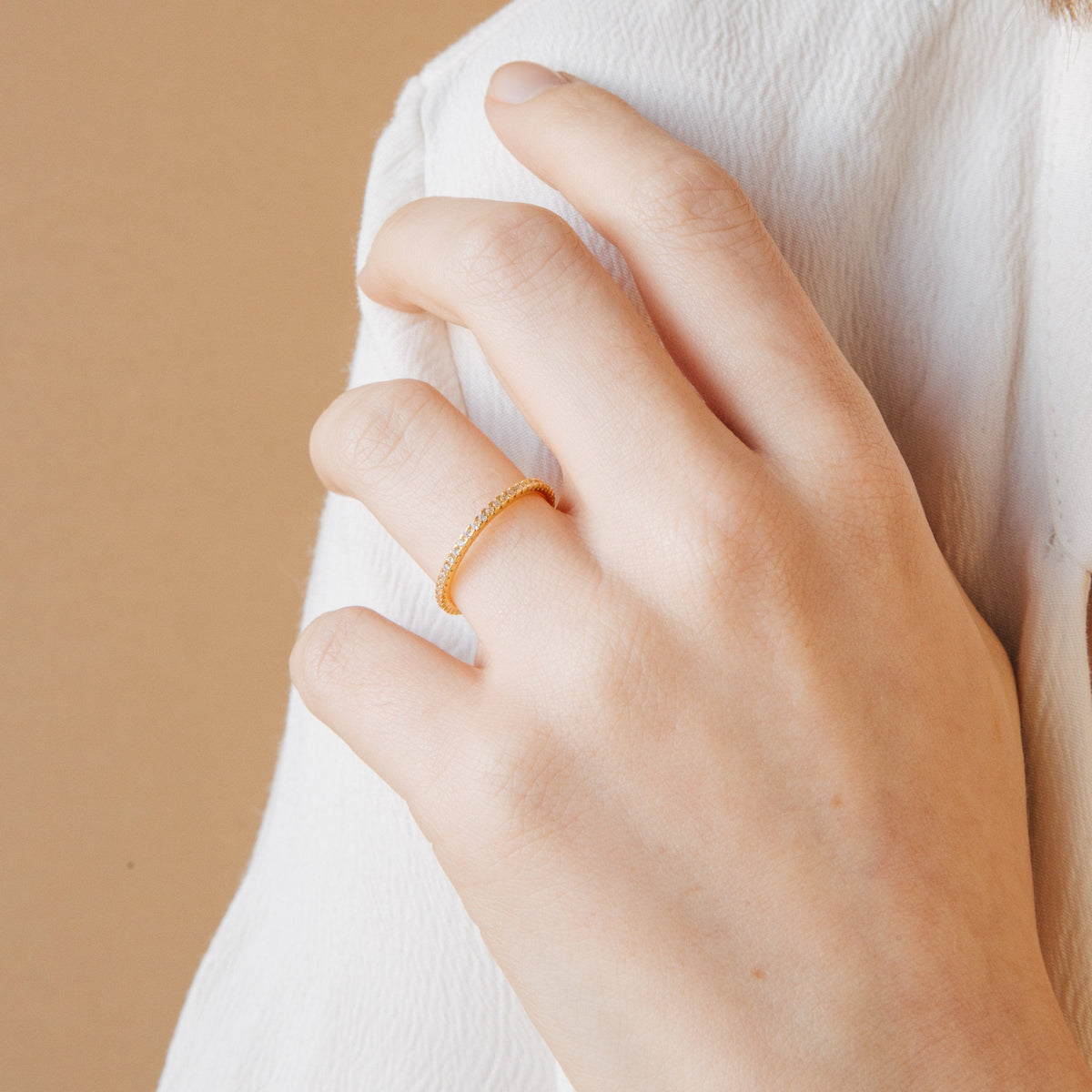 Dove eternity ring