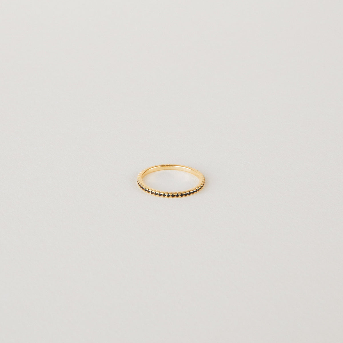 Amber eternity ring