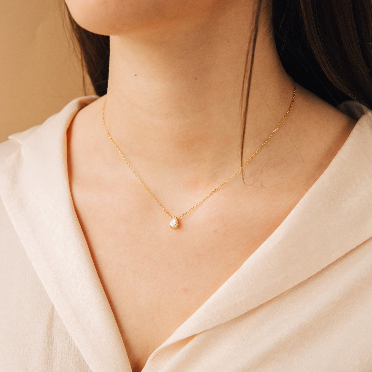 Rae diamond necklace