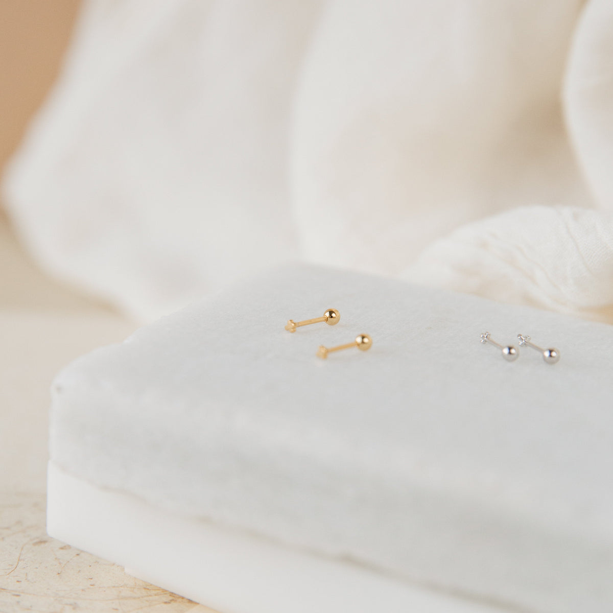 Tiny cross studs 4