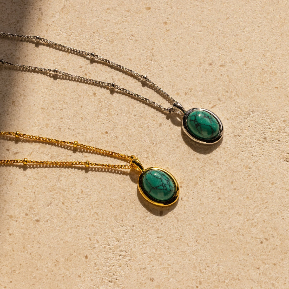 Turquoise pendant necklace