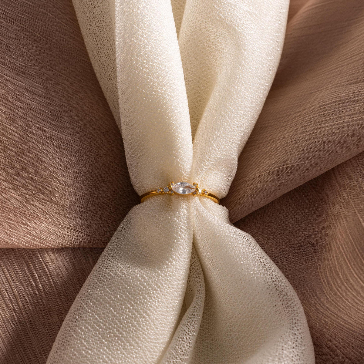 Marquise diamond ring