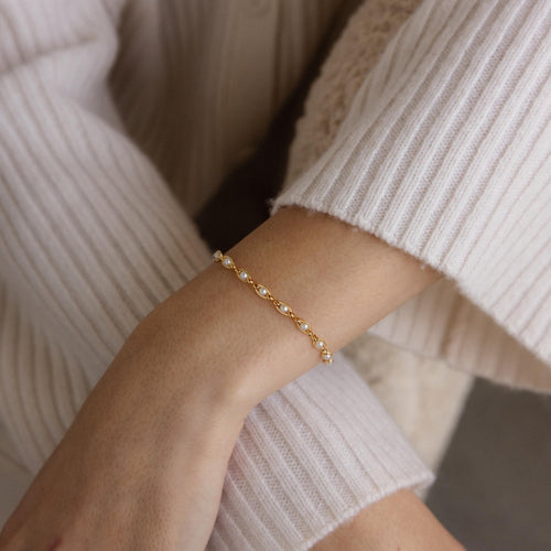 Eternity Pearl Bracelet