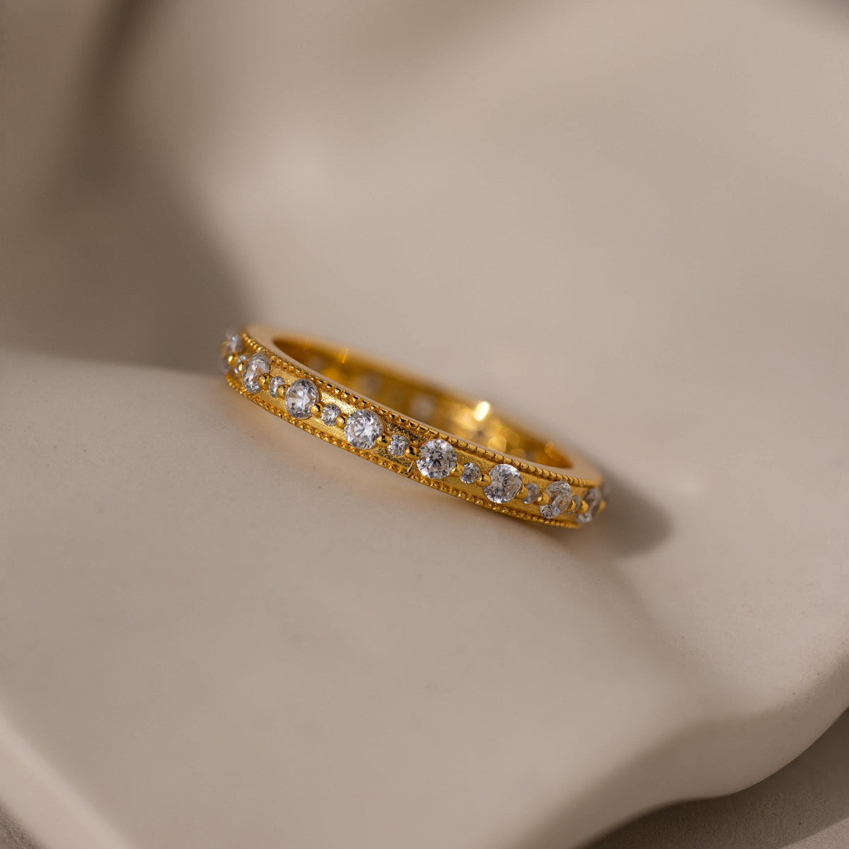 Diamond eternity ring