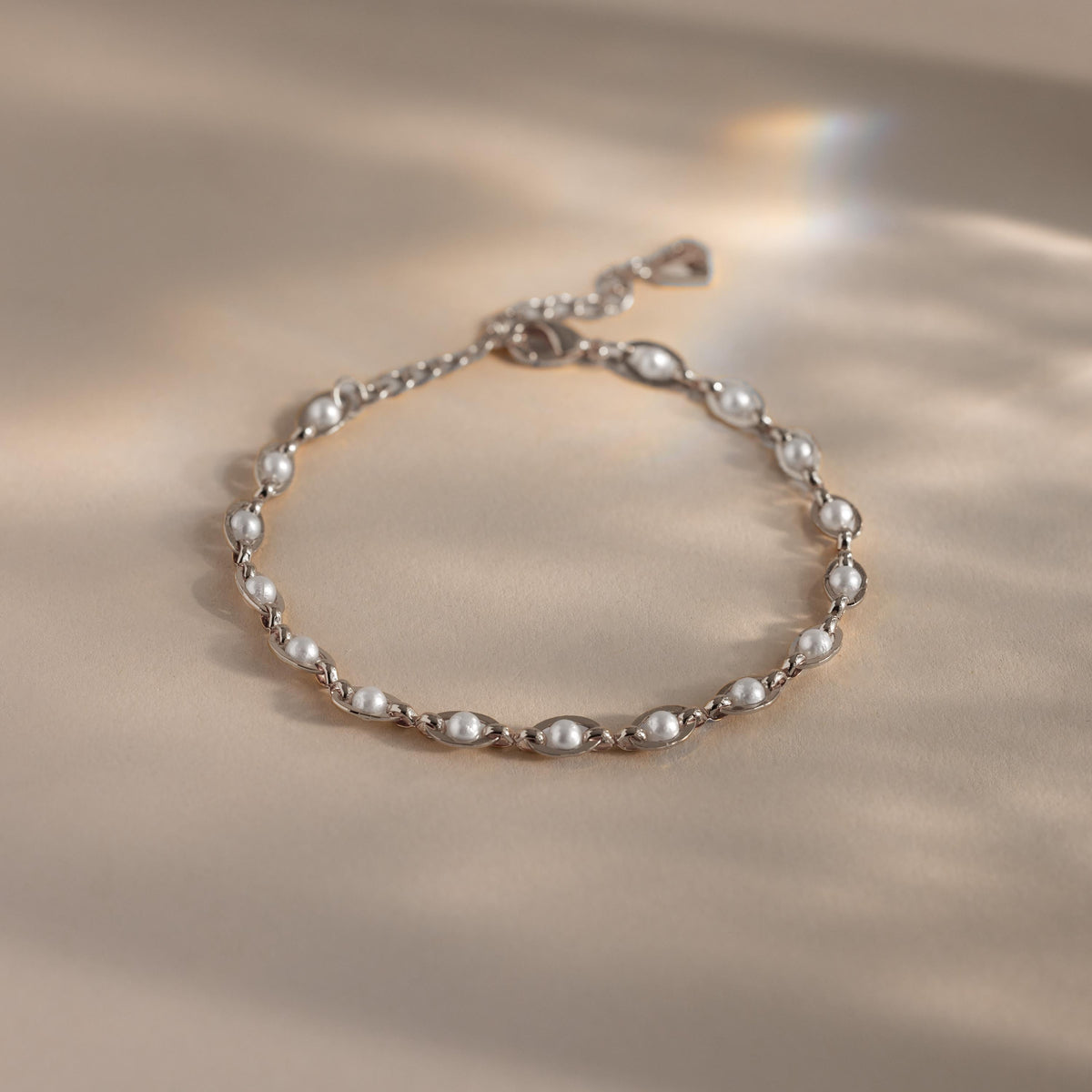 Eternity Pearl Anklet