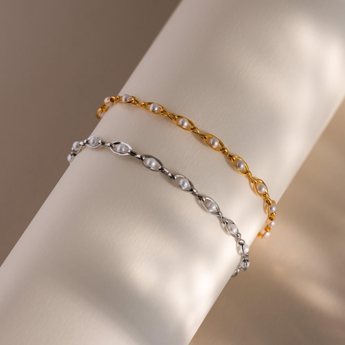 Eternity Pearl Anklet
