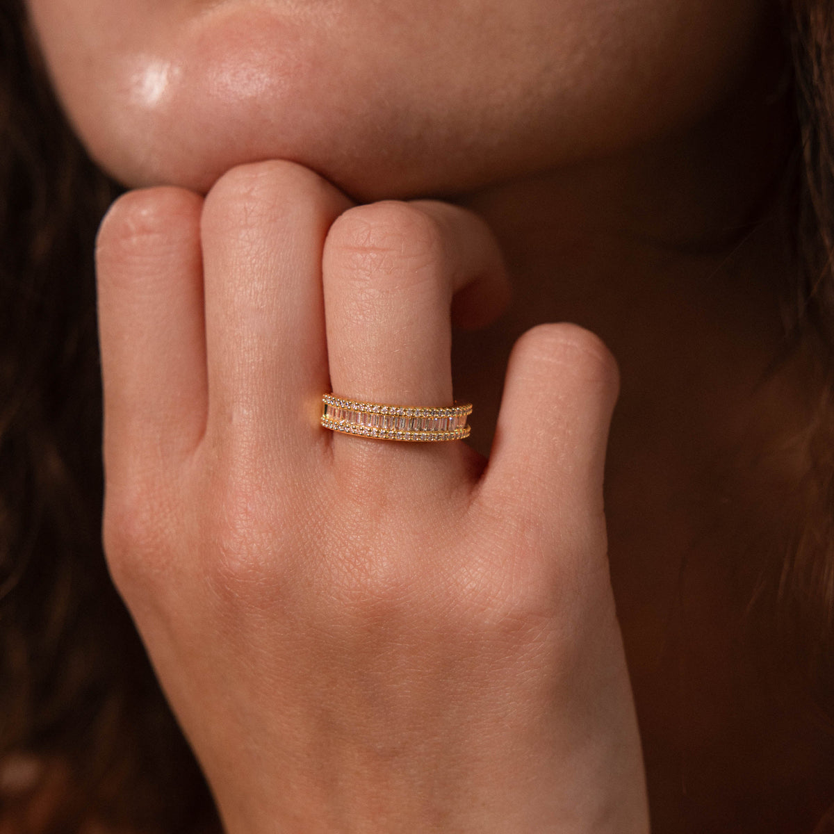 Baguette Diamond Eternity Band