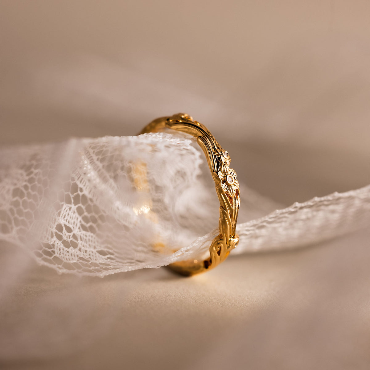 Eden Diamond Floral Band