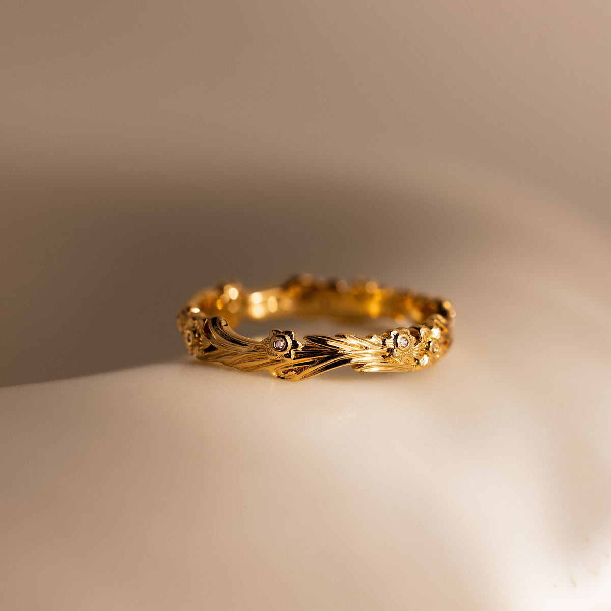 Eden Diamond Floral Band