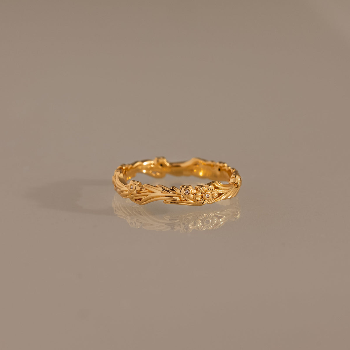 Eden Diamond Floral Band