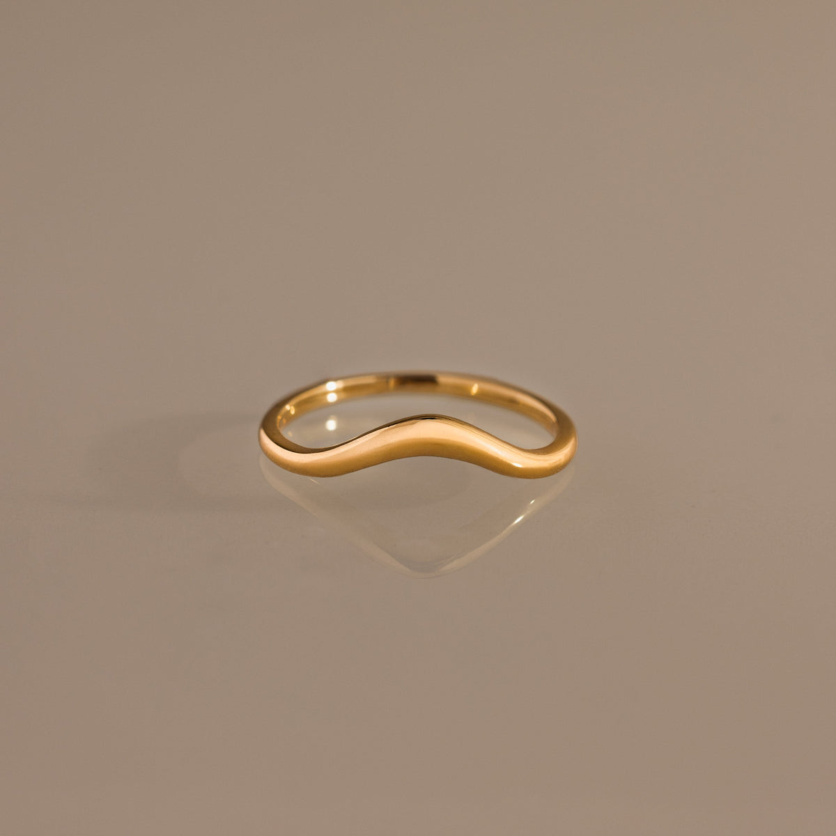 Wave Contour Ring