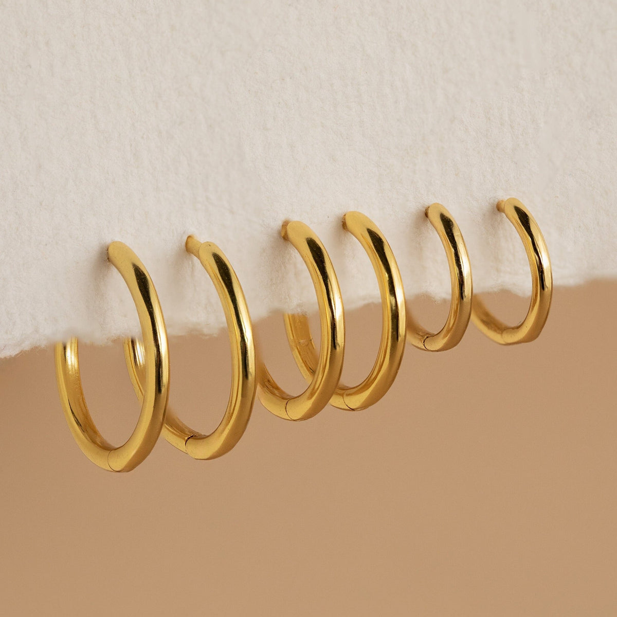 Mini bold hoops