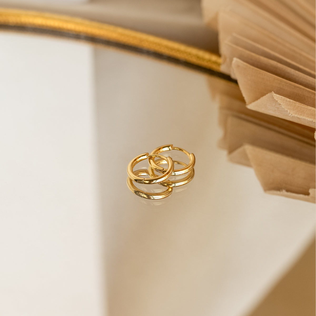 Small bold hoops