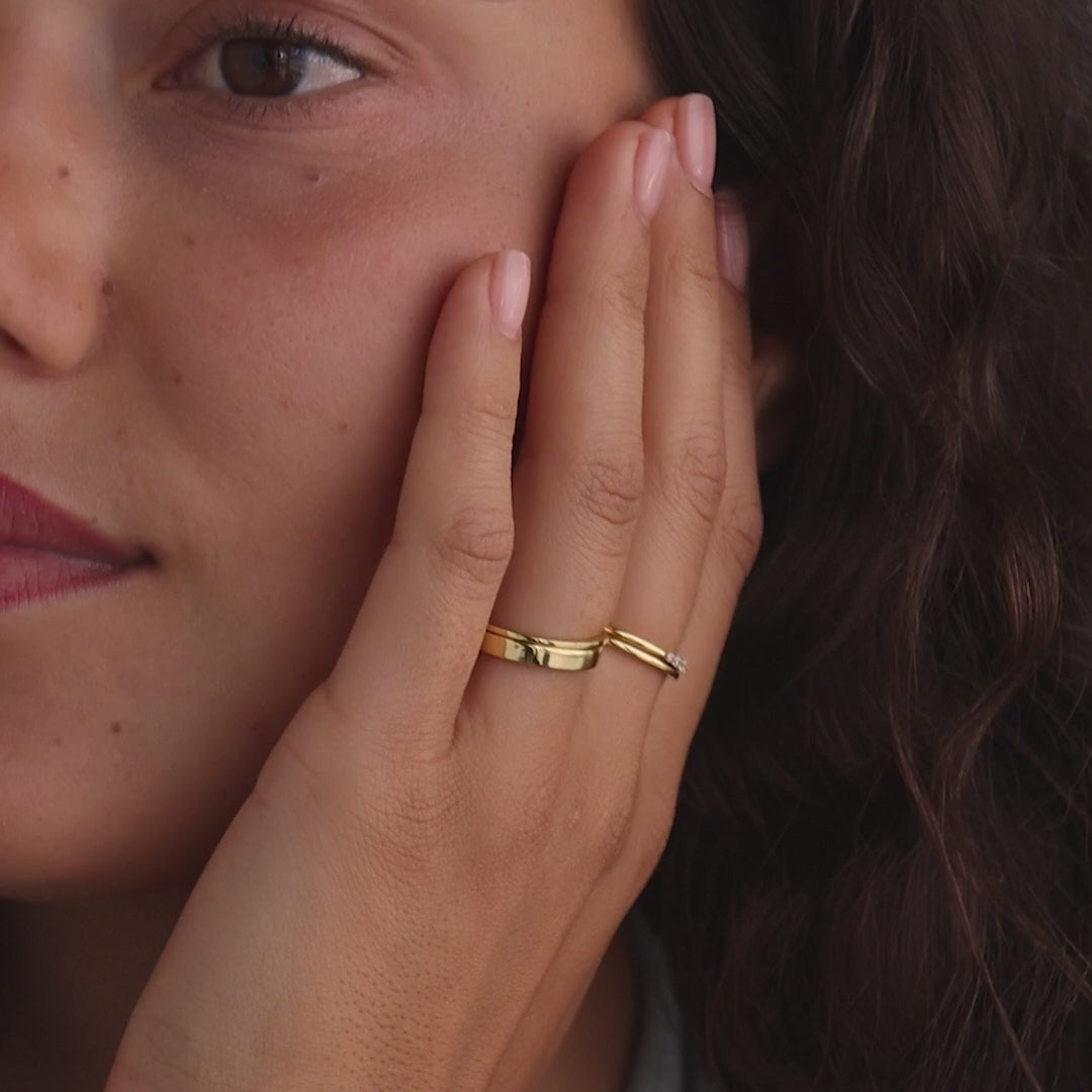 Simple ring set