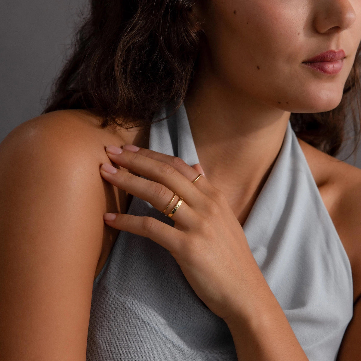 Simple ring set