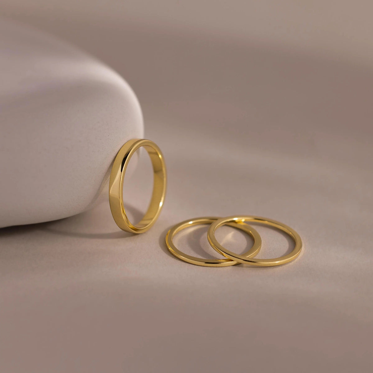 Simple ring set